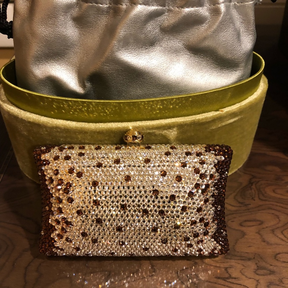Vintage Daniella Swarovski Crystal Evening Bag